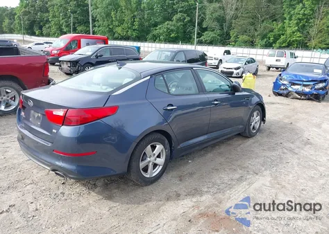 2015 Kia Optima Lx z USA, uszkodzony, nr VIN 5XXGM4A74FG475728